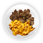Chips, Cheese & Lamb Donner Meat 