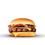 1/4 Lb Bbq Pulled Pork Burger  Single 